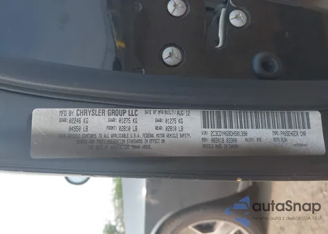 2013 Dodge Challenger Sxt Plus z USA, uszkodzony, nr VIN 2C3CDYAG9DH501390